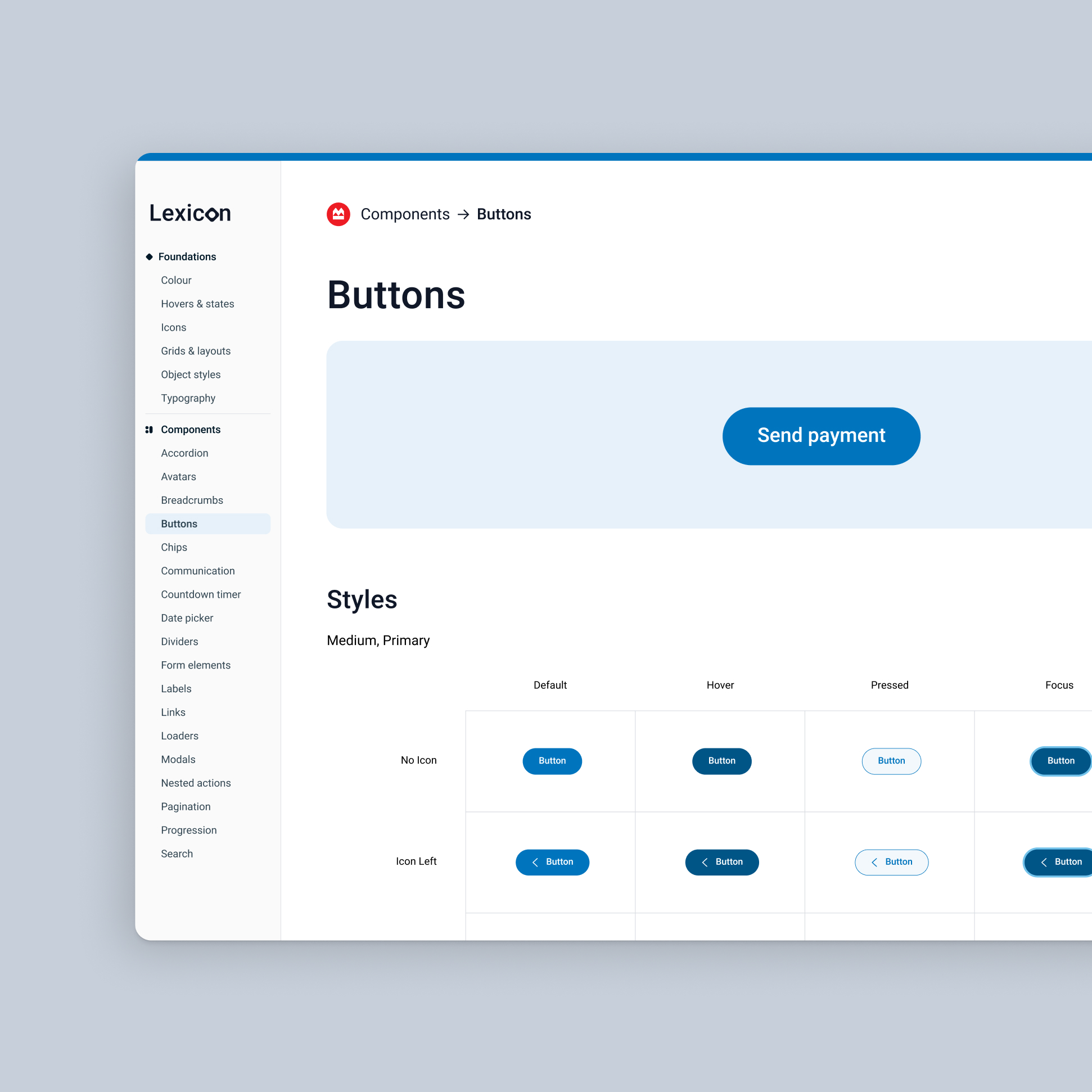 BMO Lexicon component library