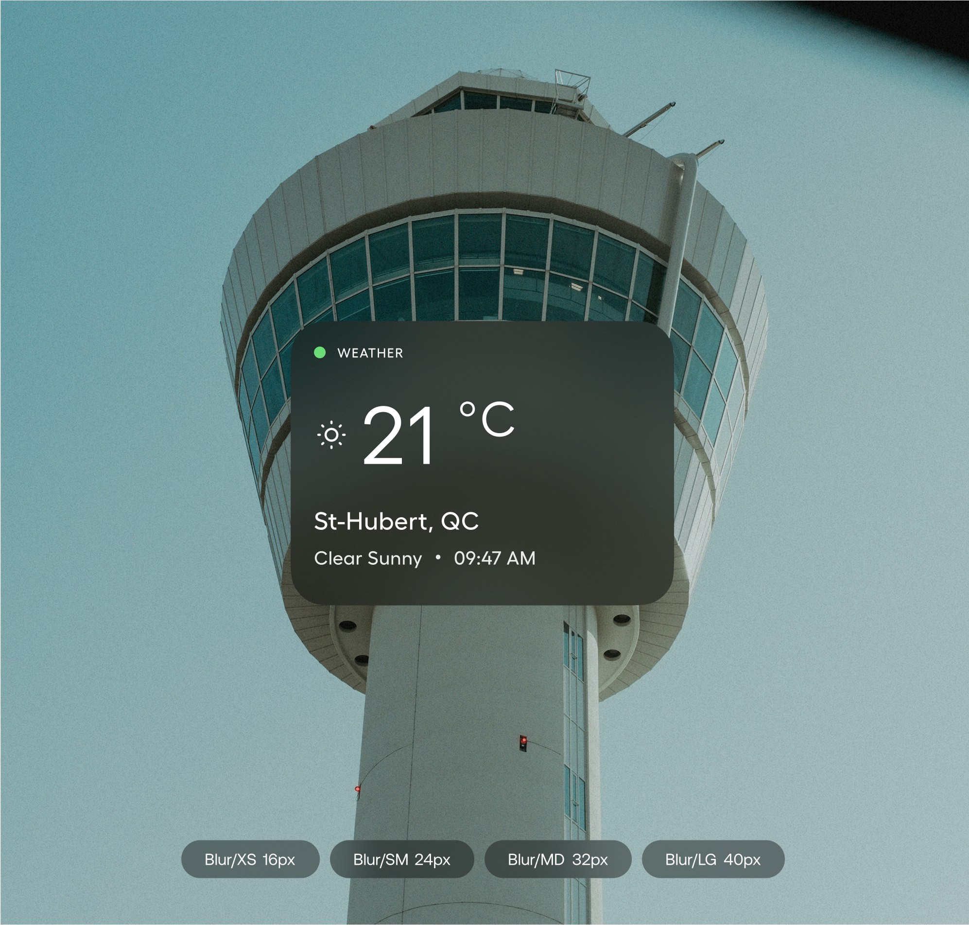 MET Airport website page